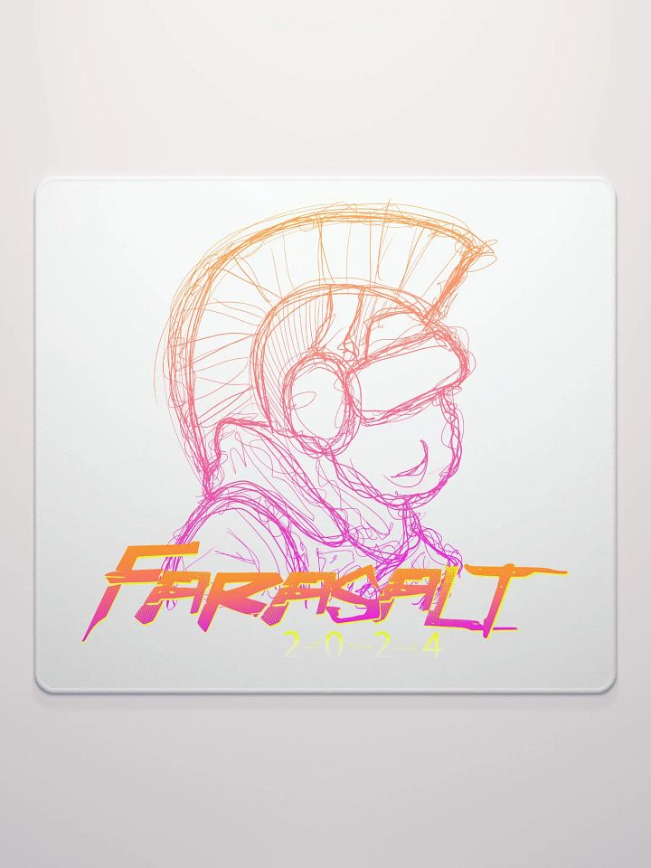 Doodle Mohawk Mouse Pad product image (2)