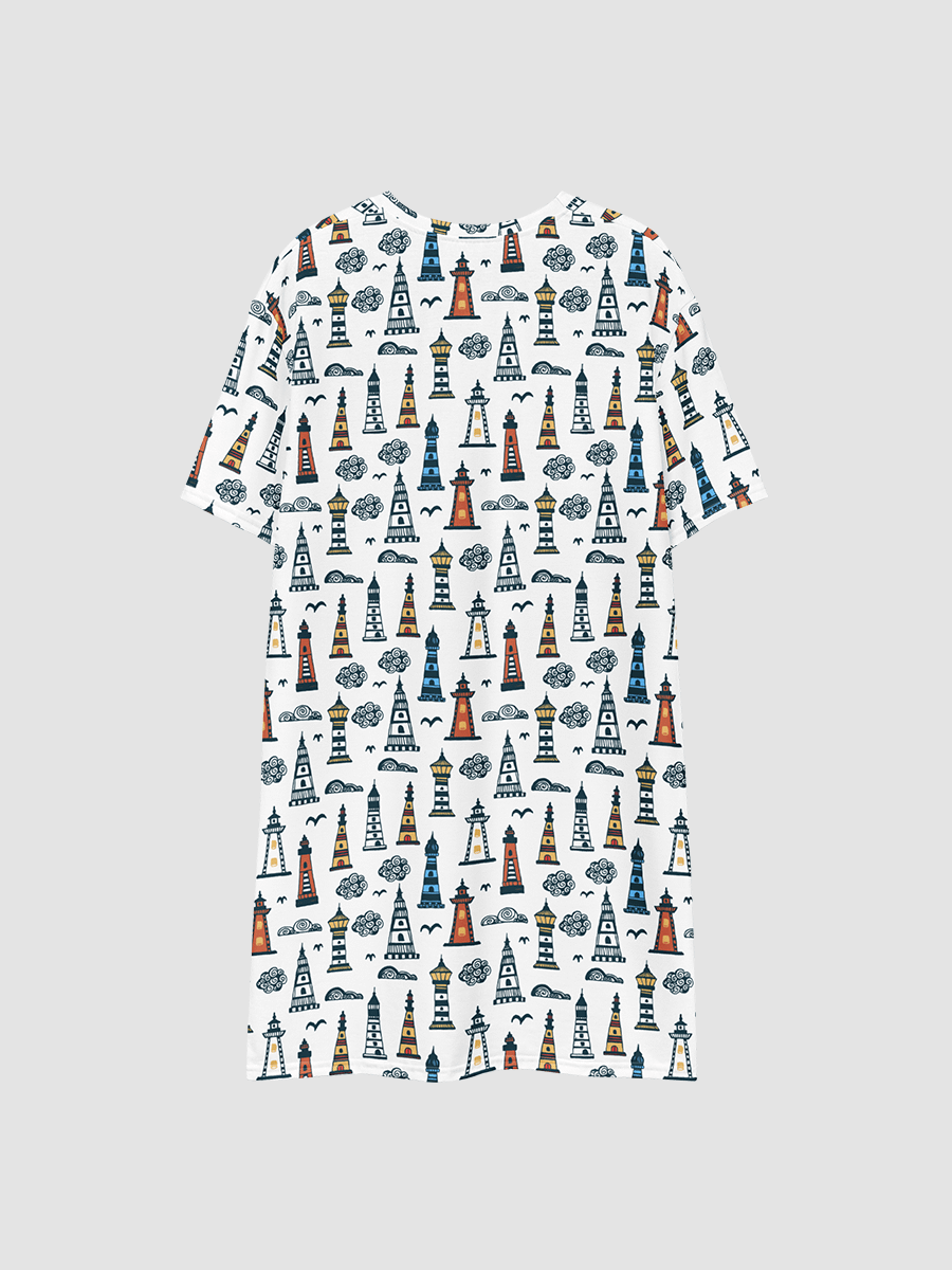 Visual Effects™ Lighthouse T-Shirt Dress product image (4)