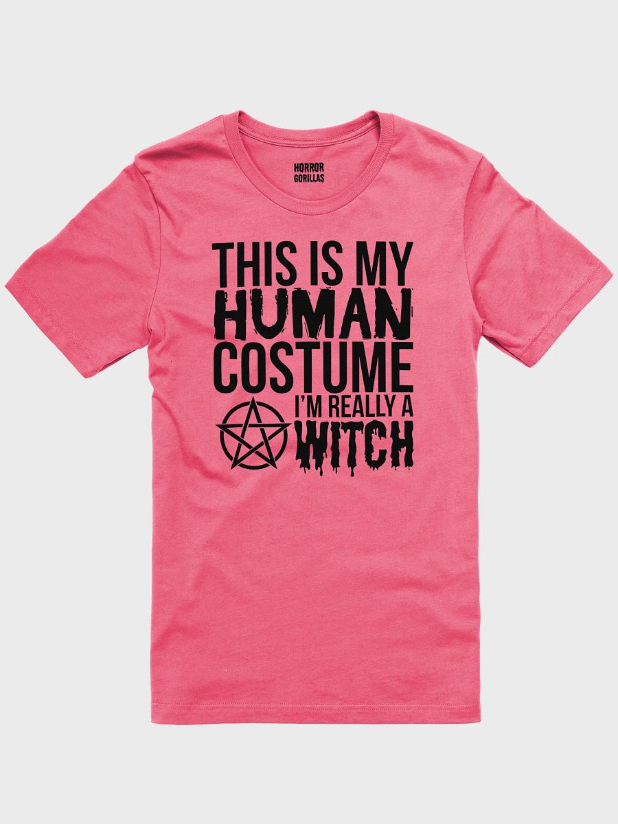 This Is My Human Costume I'm Really A Witch Funny Halloween T-Shirt product image (3)