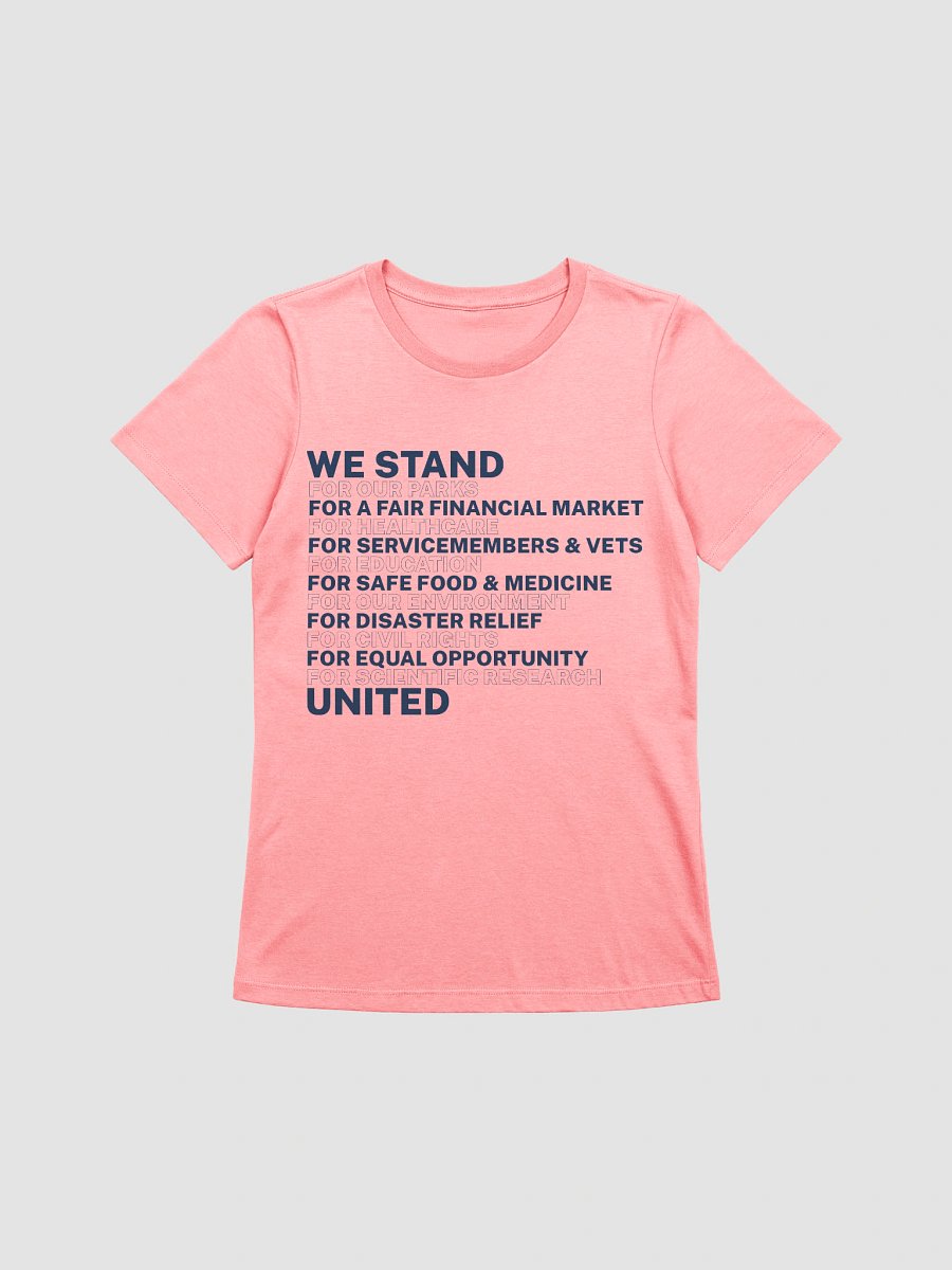 We Stand United Women's Cut T-Shirt product image (1)