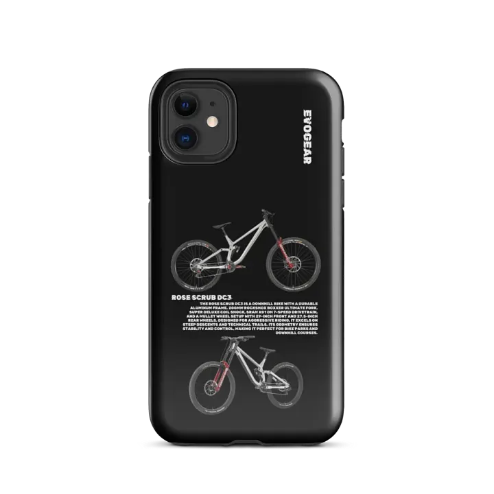 Black Rose Scrub DC3 iPhone Case product image (47)
