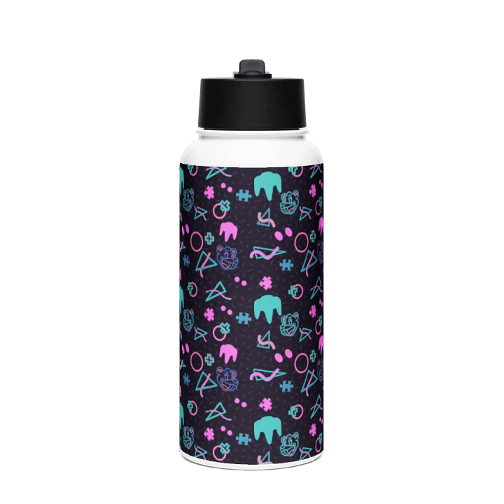 Bundy Bear Arcade Stainless Steel Water Bottle product image (1)