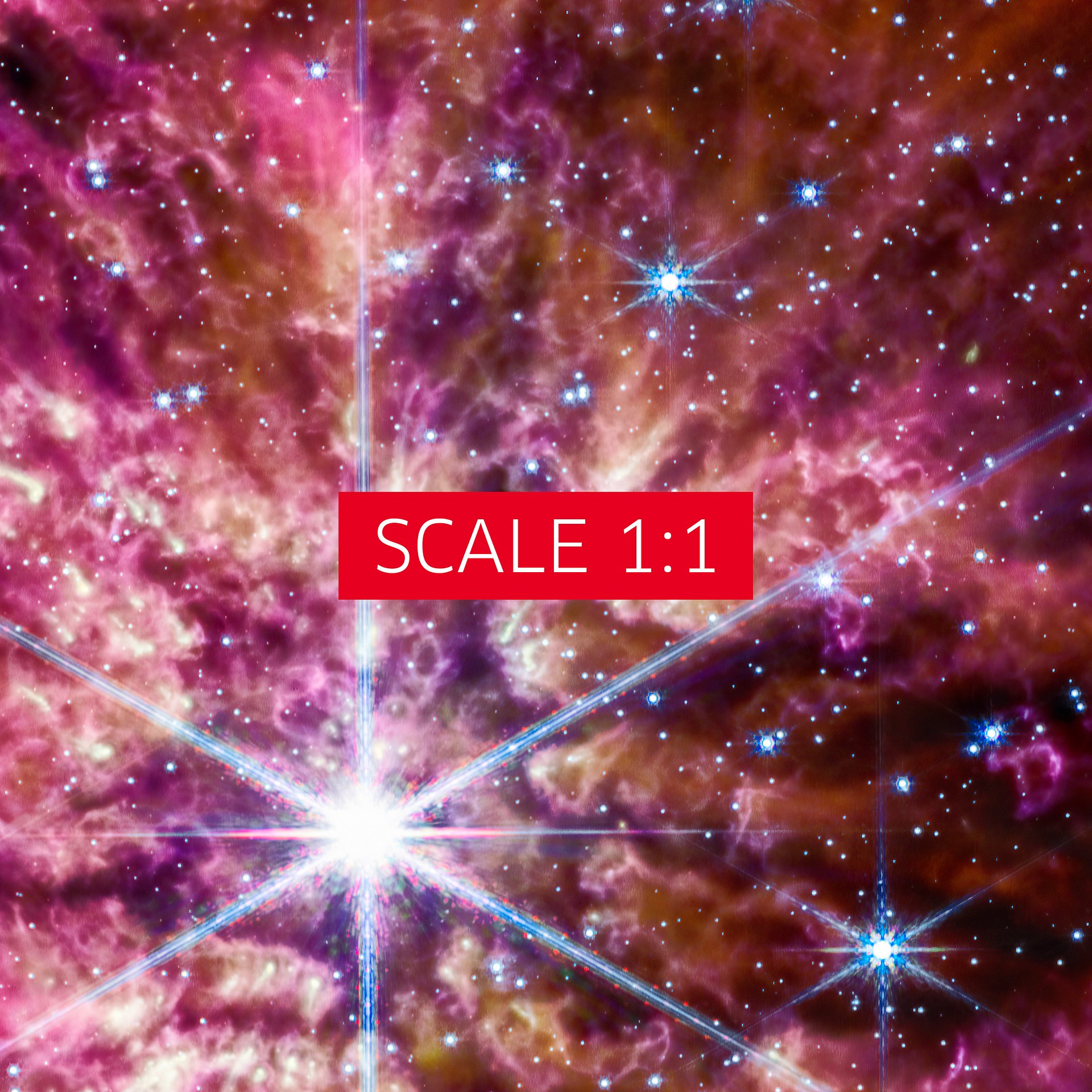 WR 124 (James Webb/JWST), Wolf-Rayet Star, Sagitta Constellation (James Webb/JWST) — space poster product image (5)