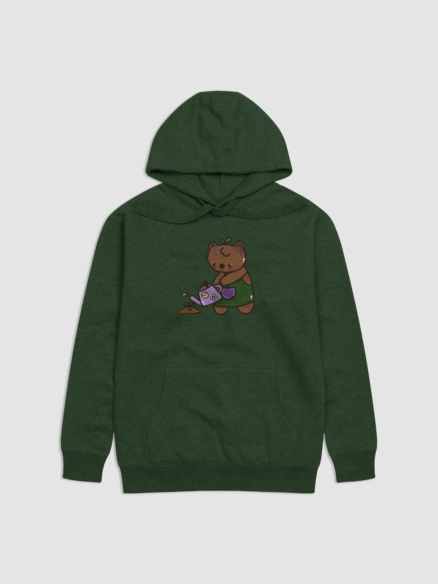Gardener Bear Hoodie product image (2)
