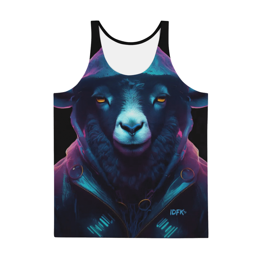 IDFKtv Black Sheep Full Color Tank Top product image (4)