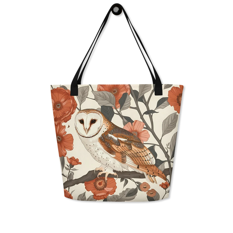 Tote Bag: Owl Vintage Charm Nostalgic Fashion Stylish Design product image (7)