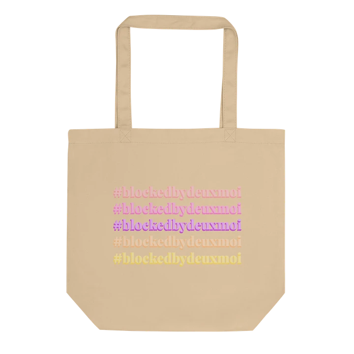 Blocked By DM Canvas Tote - Multi product image (1)
