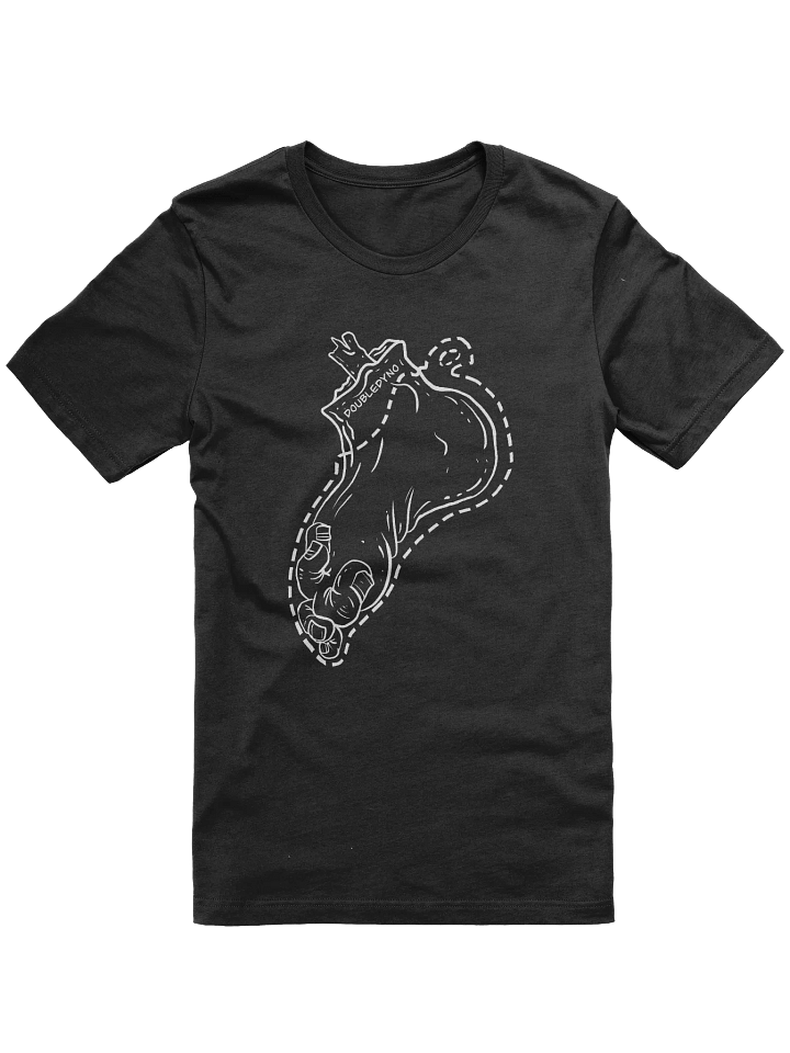 Rock climber foot T-shirt product image (1)