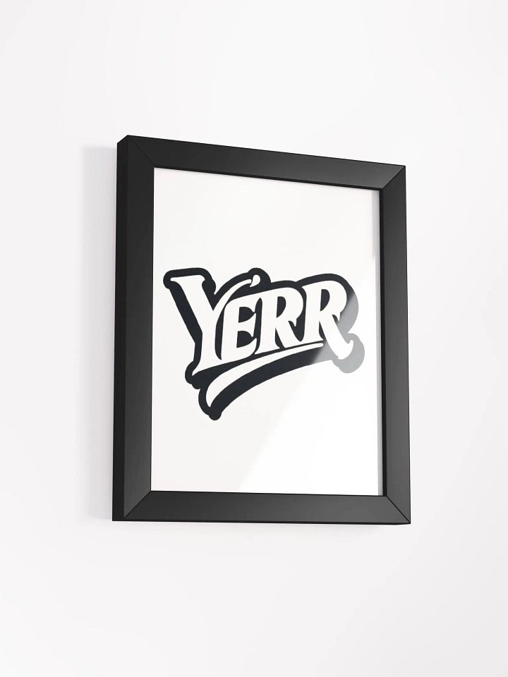 YERR Framed Poster product image (22)