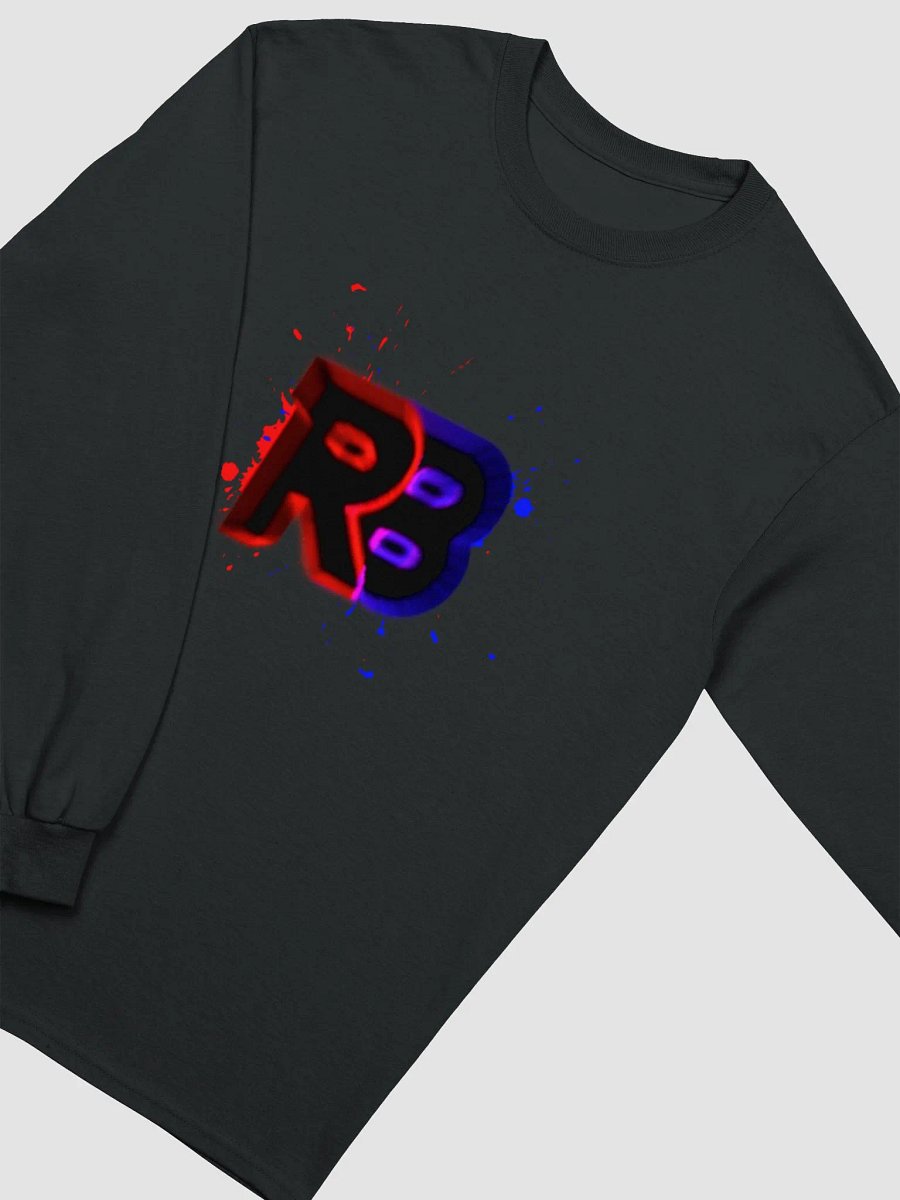 Red & Blue Splatter Long Sleeve Tee product image (3)