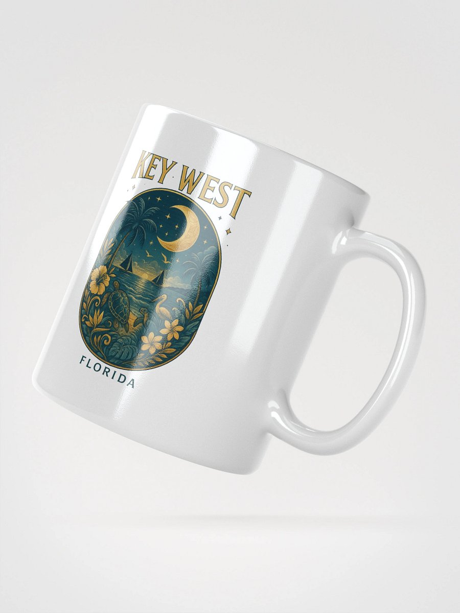 Key West Ceramic Mug with Moonlight Scene product image (3)