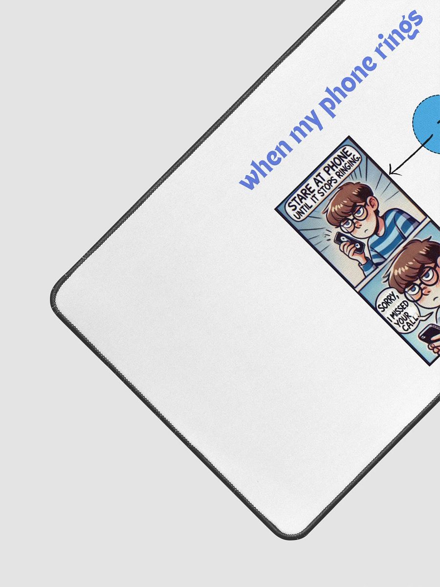 Phone Ringing Desk Mat product image (3)