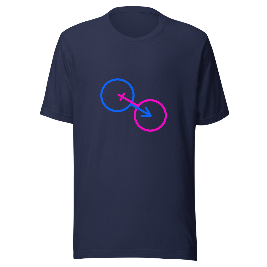 Interlinked Male & Female Symbol Unisex T-Shirt product image (1)