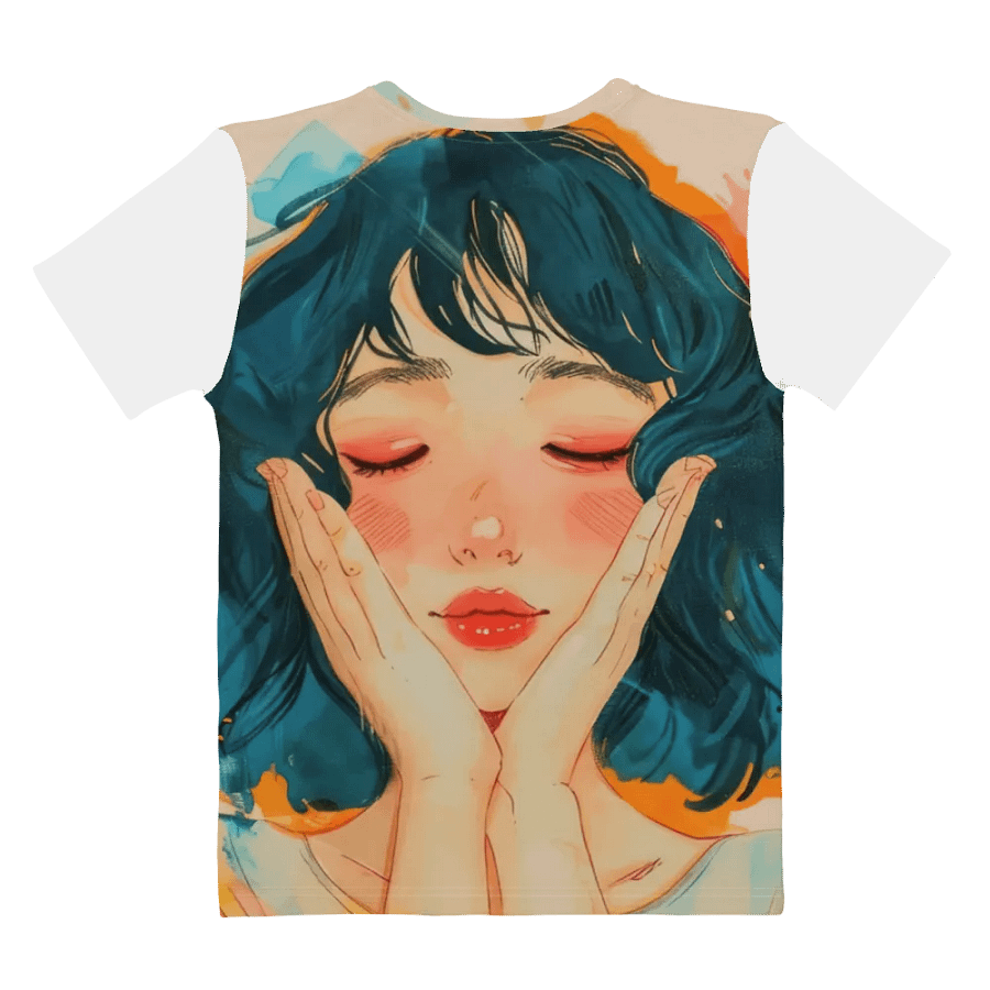Dreamy Anime Watercolor Women's T-Shirt product image (3)