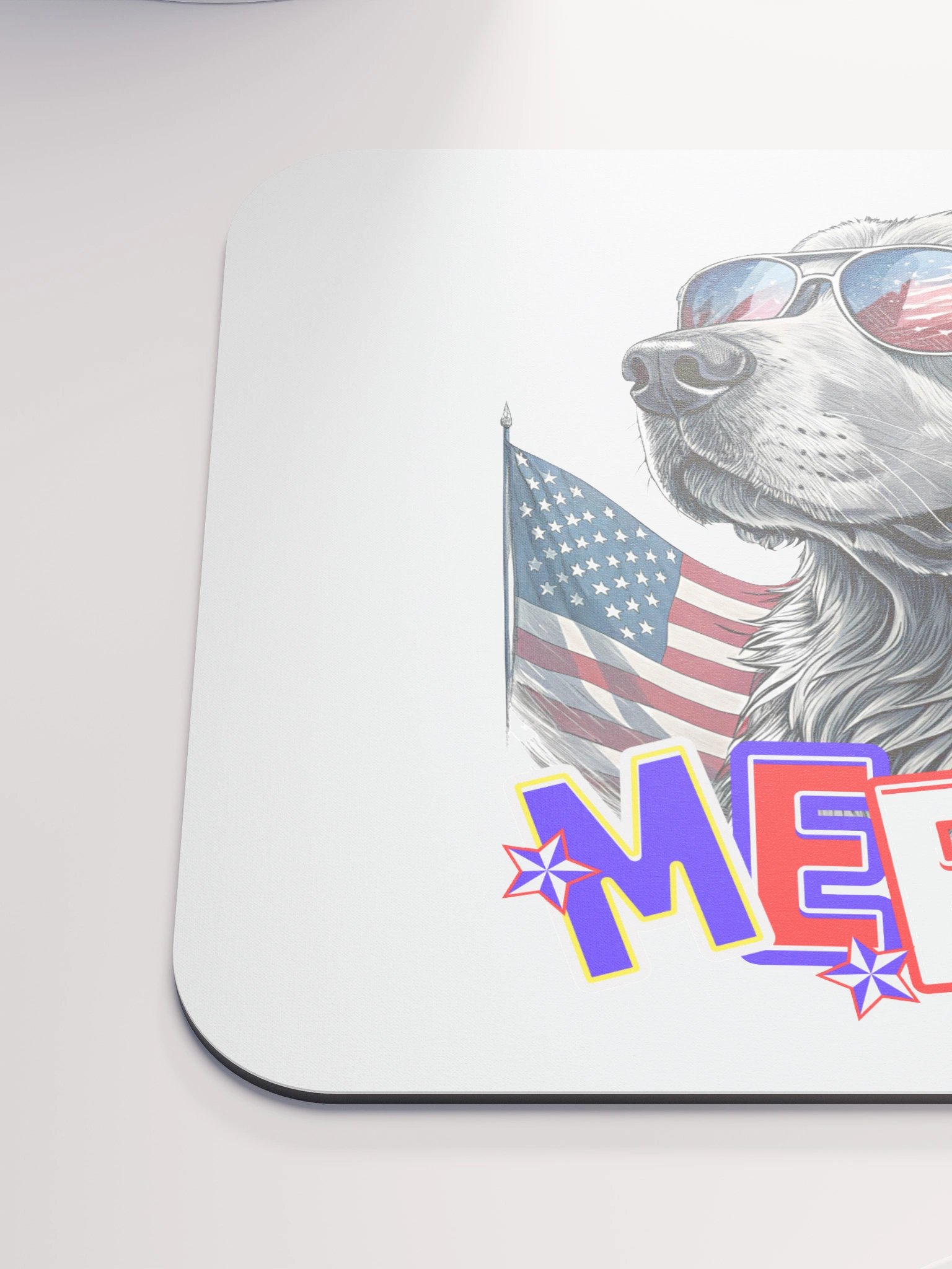 Merica Golden Retriever Patriotic Pup Mouse Pad product image (6)