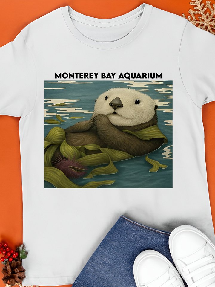 Monterey Bay Aquarium Otter T-Shirt product image (1)