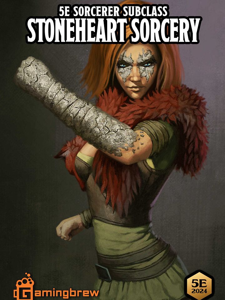 Stoneheart | 5E 24 Sorcerer Subclass product image (1)