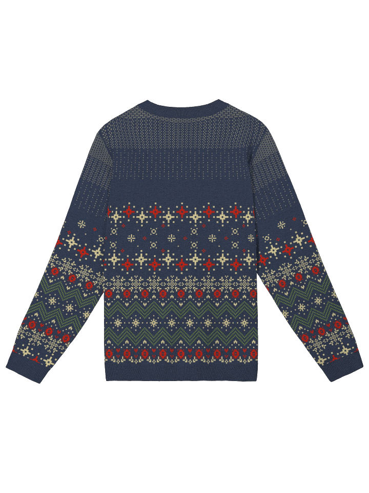 Cozy Up with Our Festive Snowflake Knitted Crewneck Sweater product image (7)