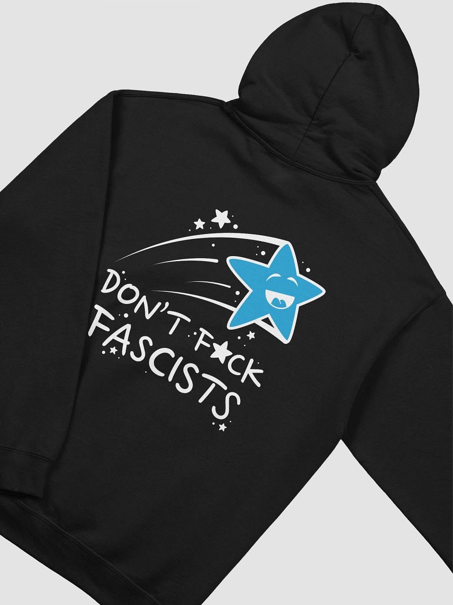 Don't F*CK Fascists Hoodie - Blue product image (1)