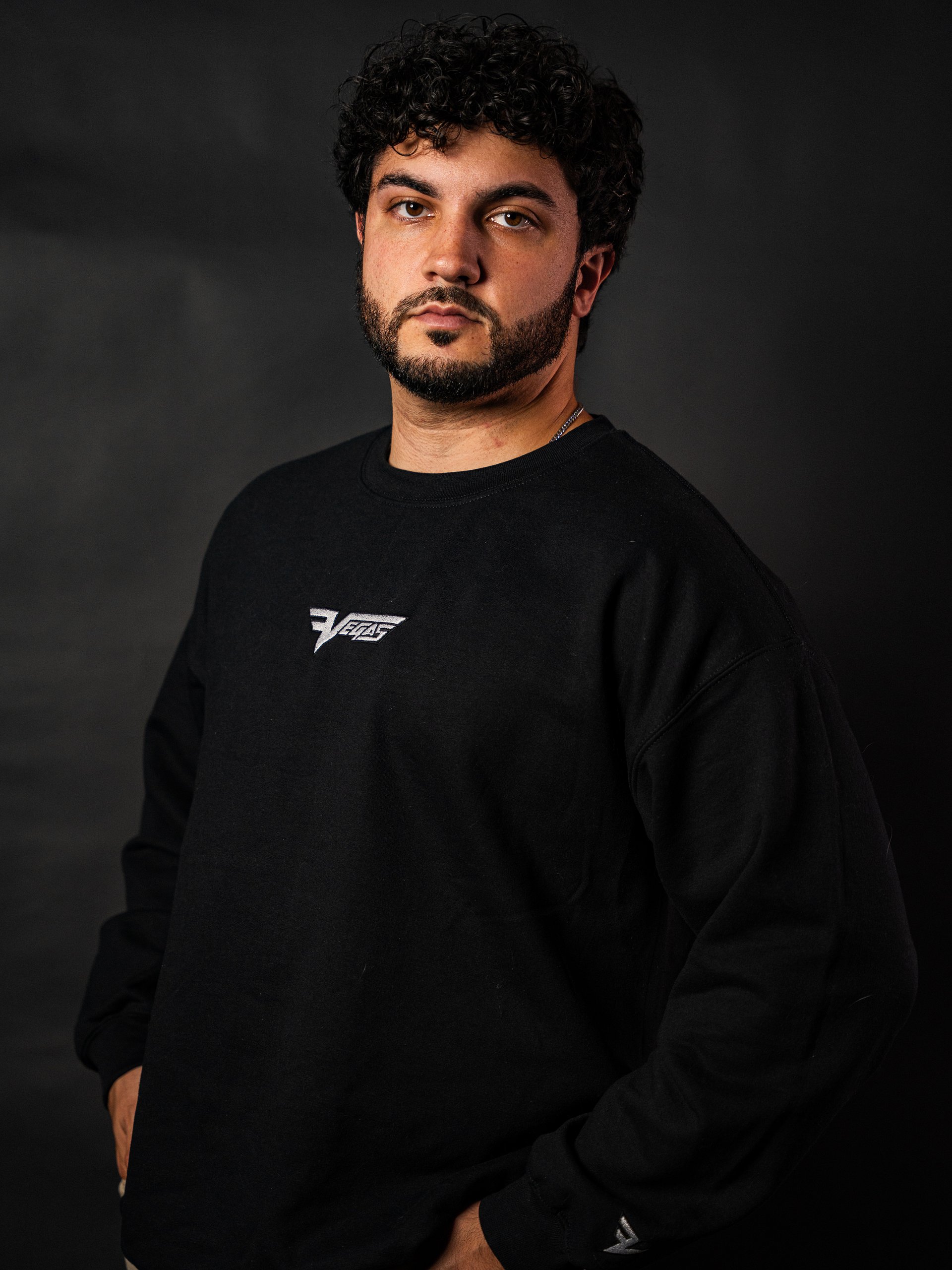 Embroidered FaZe Crew Neck - Black product image (2)