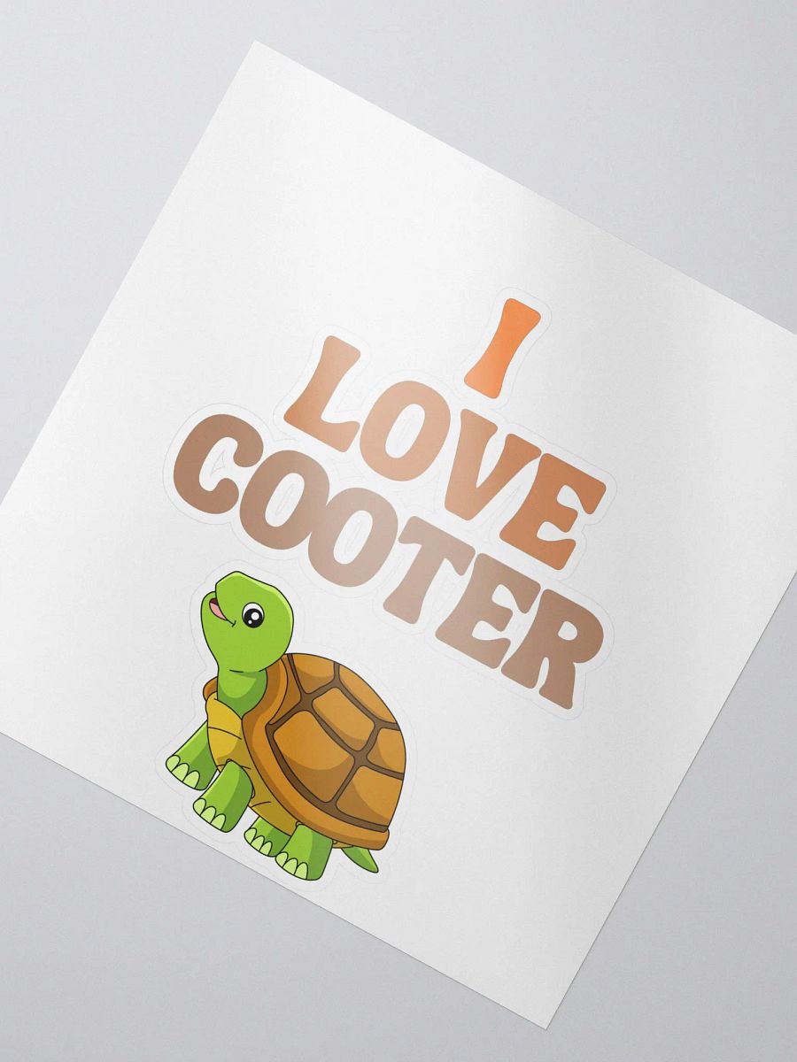 I love cooter sticker product image (2)