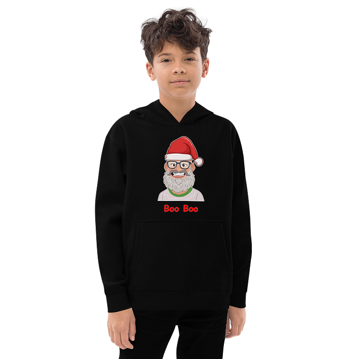 Kids Santa Boo Boo Pullover Hoodie product image (1)