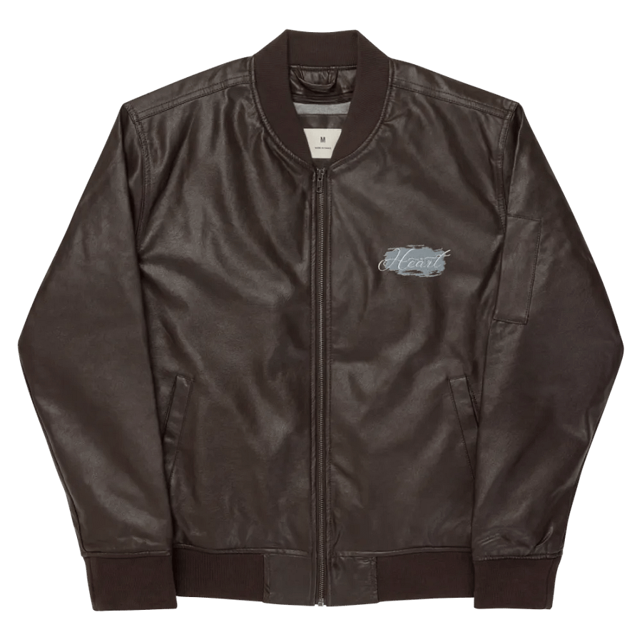 Threadfast Apparel Faux Leather Bomber Jacket (v6) product image (10)