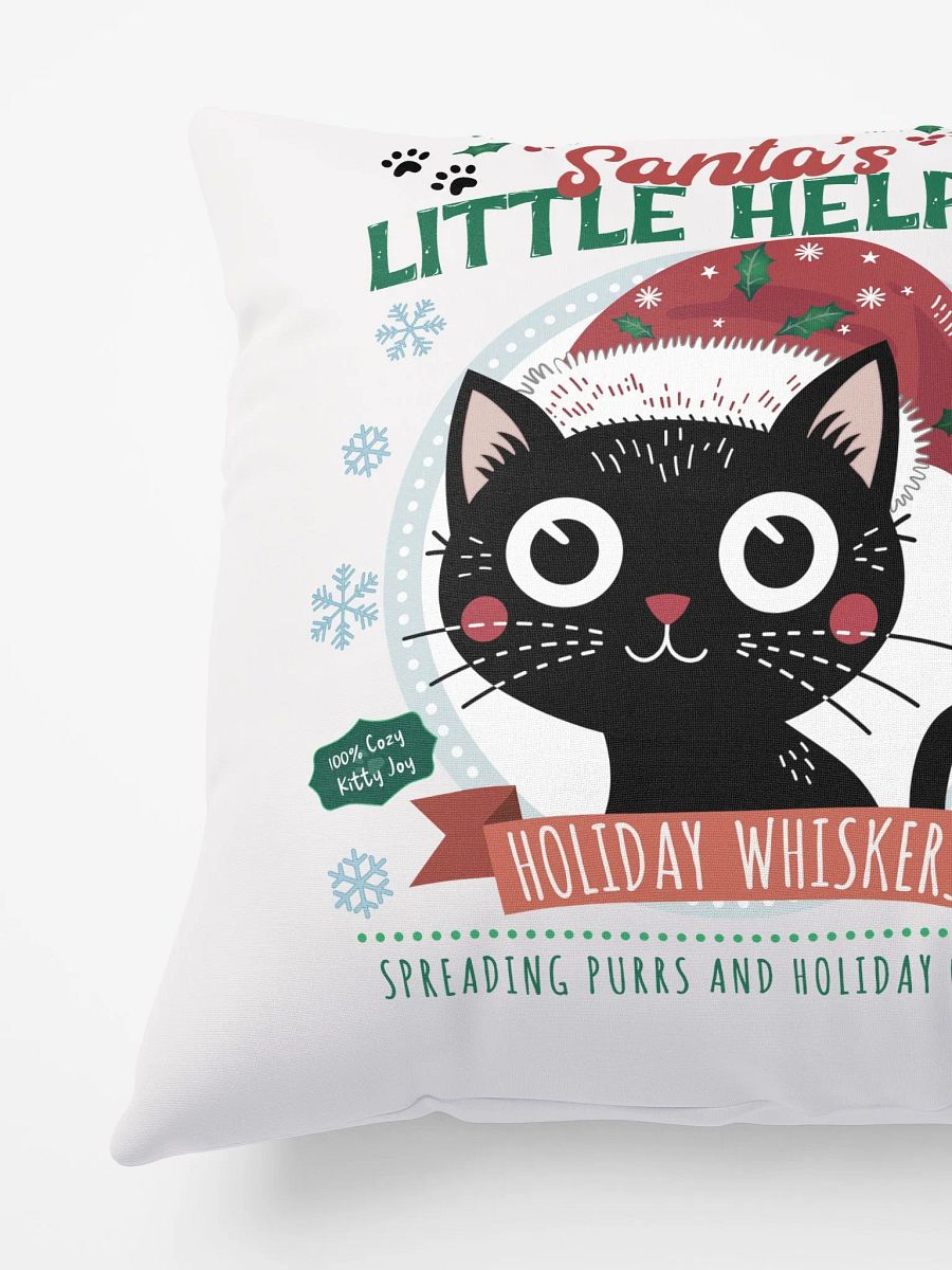 Santa's Little Helper pillow product image (3)