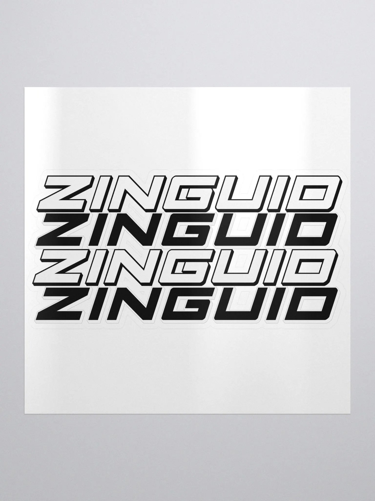 Clean Zinguid sticker product image (2)
