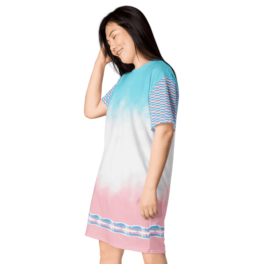Resistors, Trans Joy is Resistance, Tee Dress product image (3)