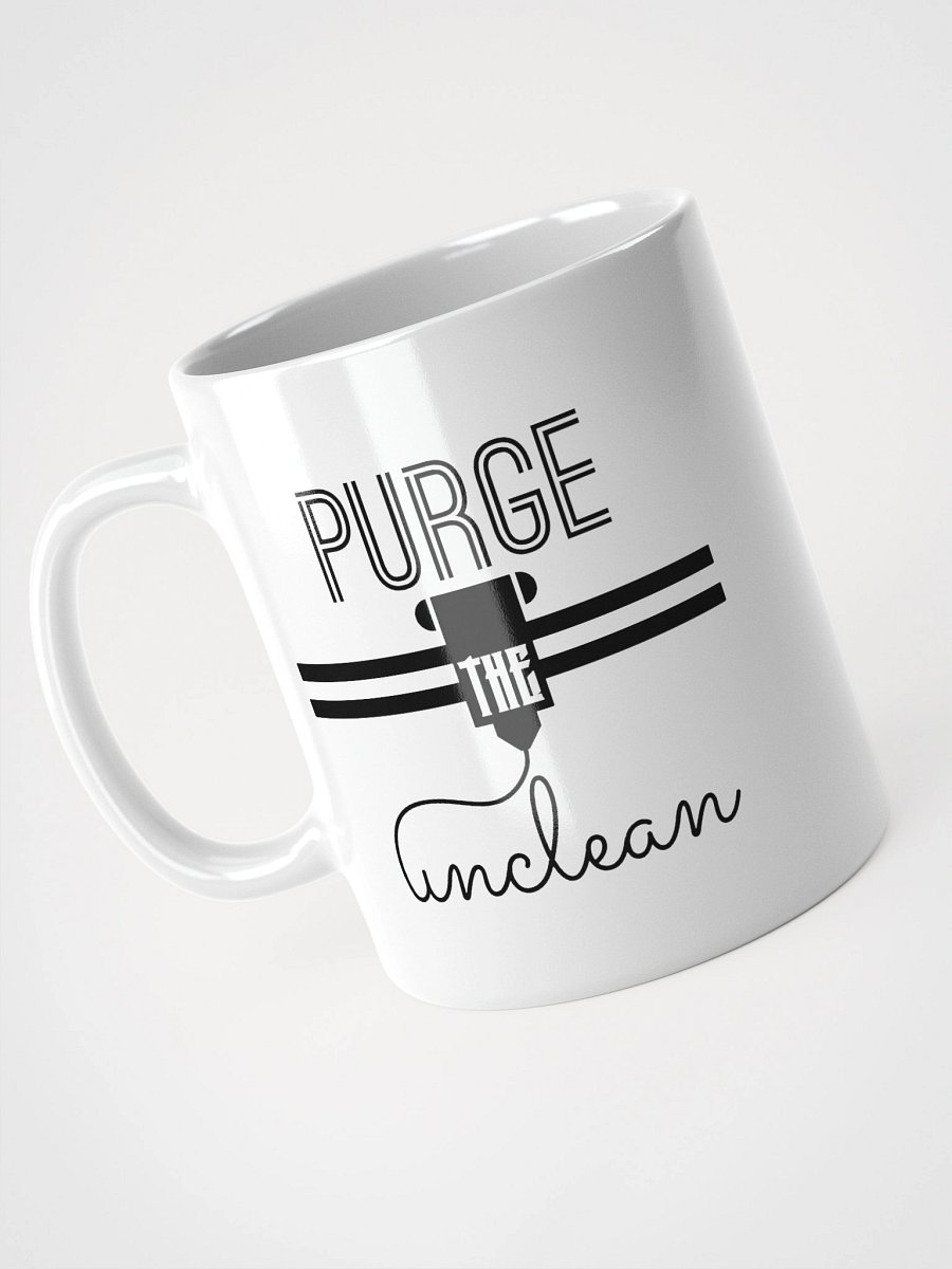 Purge the Unclean - White Ceramic Mug product image (5)