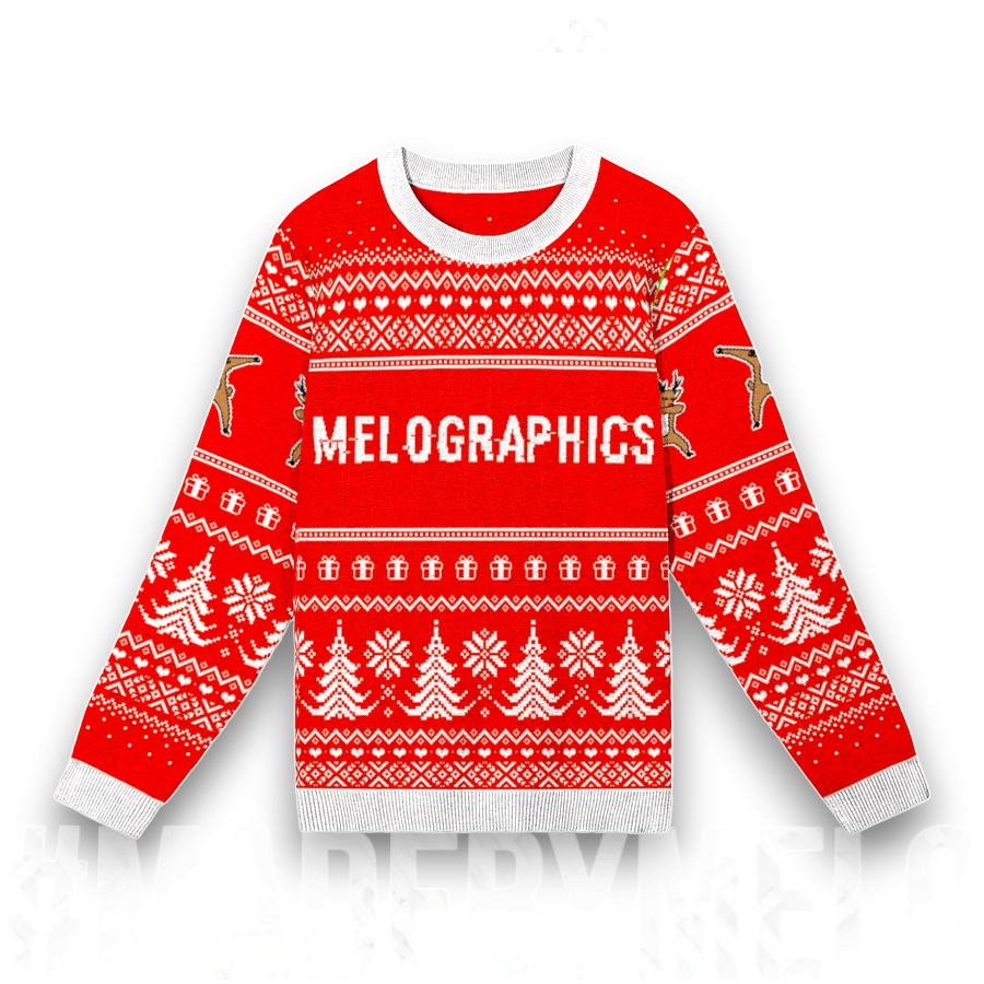 Ugly Sweater: Reindeer Dab - MELOGRAPHICS [Classic] | #MadeByMELO product image (1)