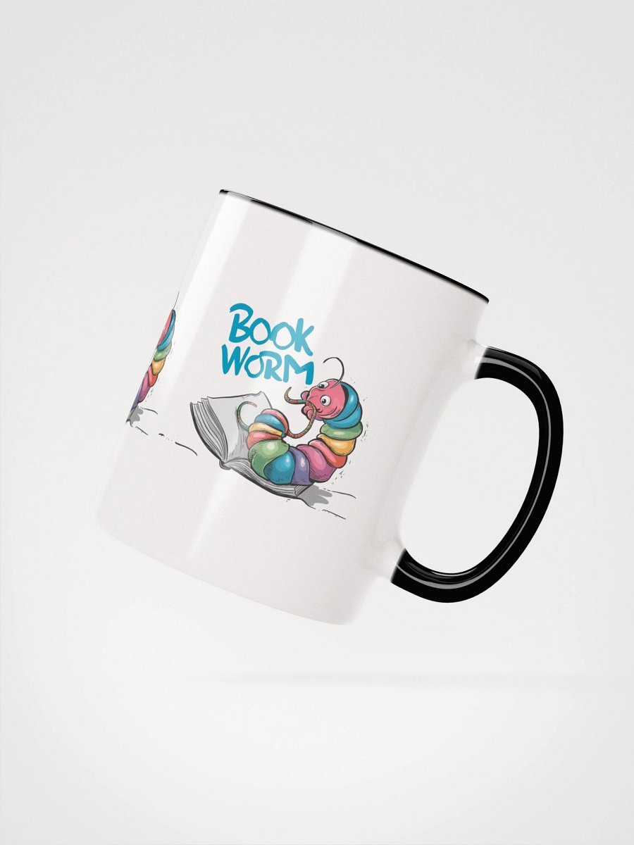 Colorful Book Worm Ceramic Mug product image (16)