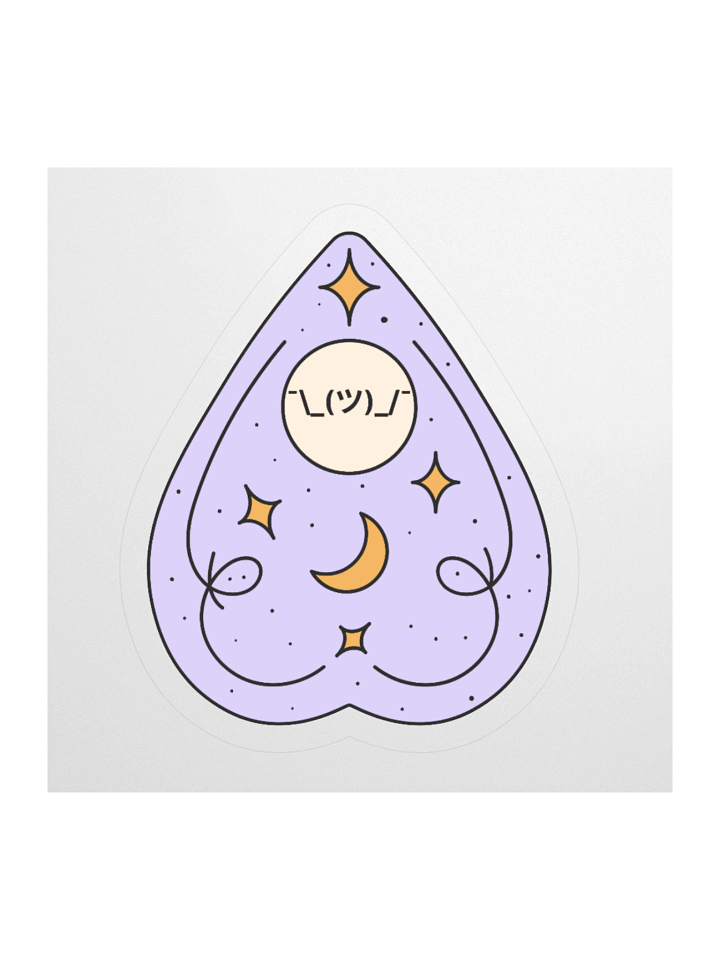 Shrug Ouija Board Response Sticker product image (3)