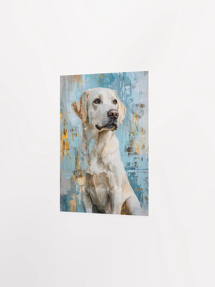 Labrador Retriever Abstract Poster Art product image (11)