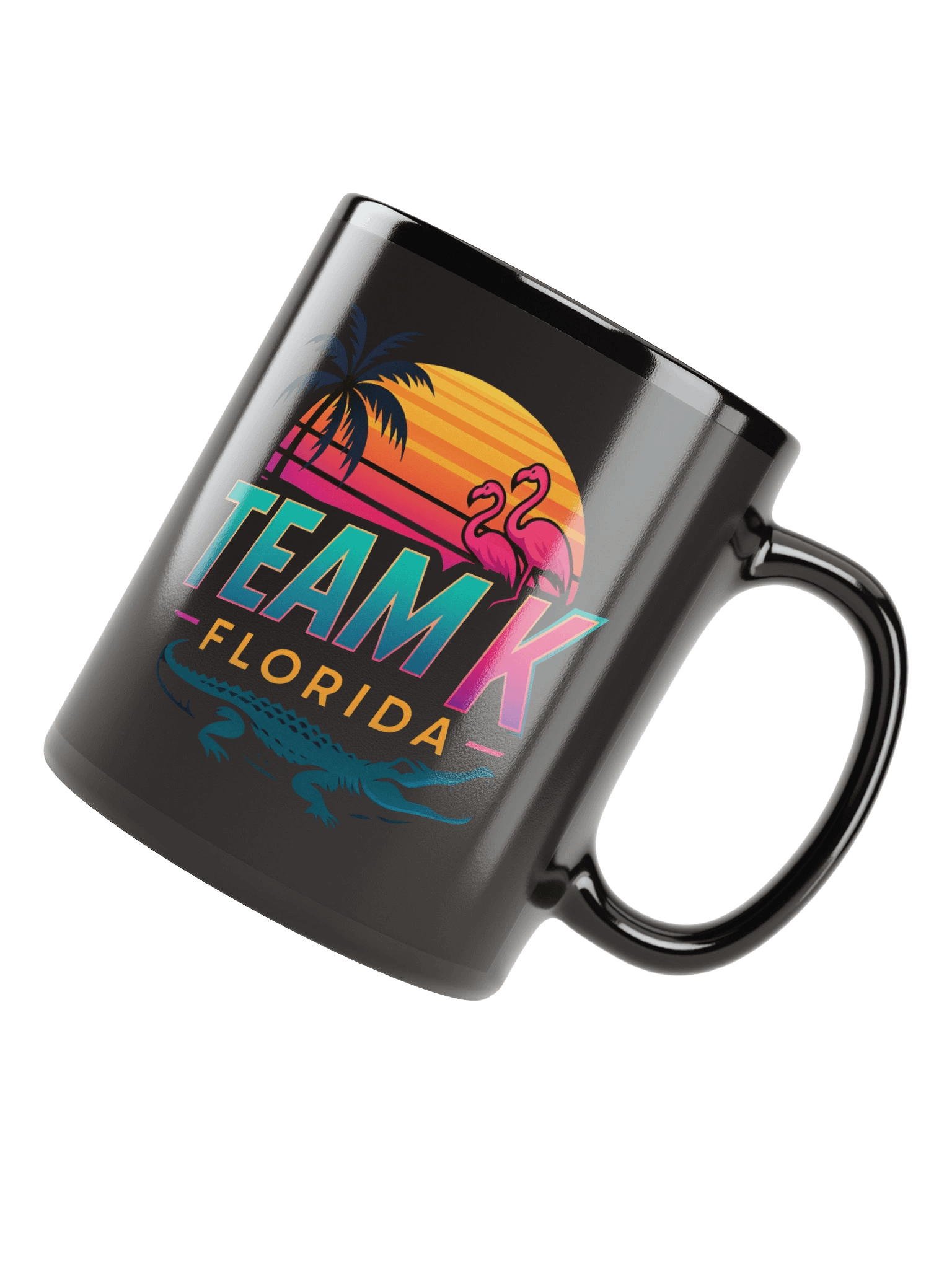 Team K Florida Black Mug product image (7)