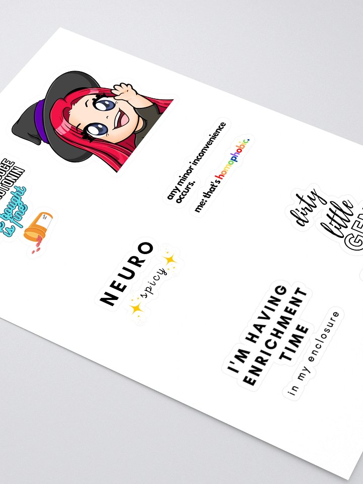 Abra sticker sheet product image (2)