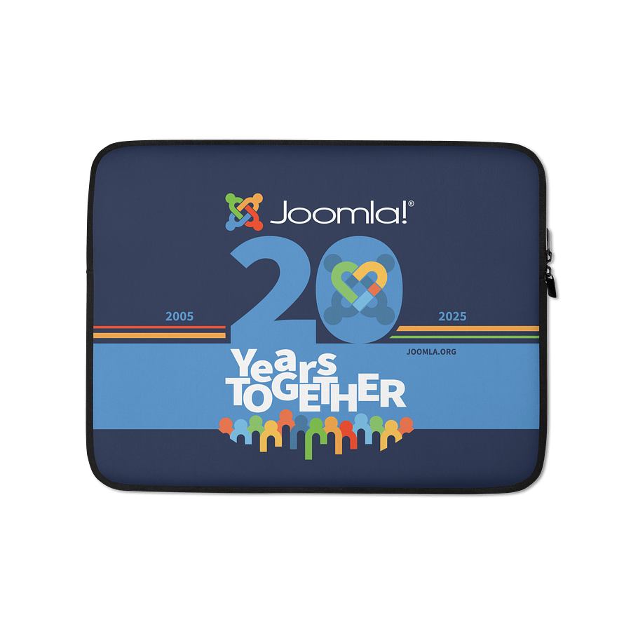 Joomla! 20th Anniversary Edition<br /> — Laptop Sleeve — product image (1)
