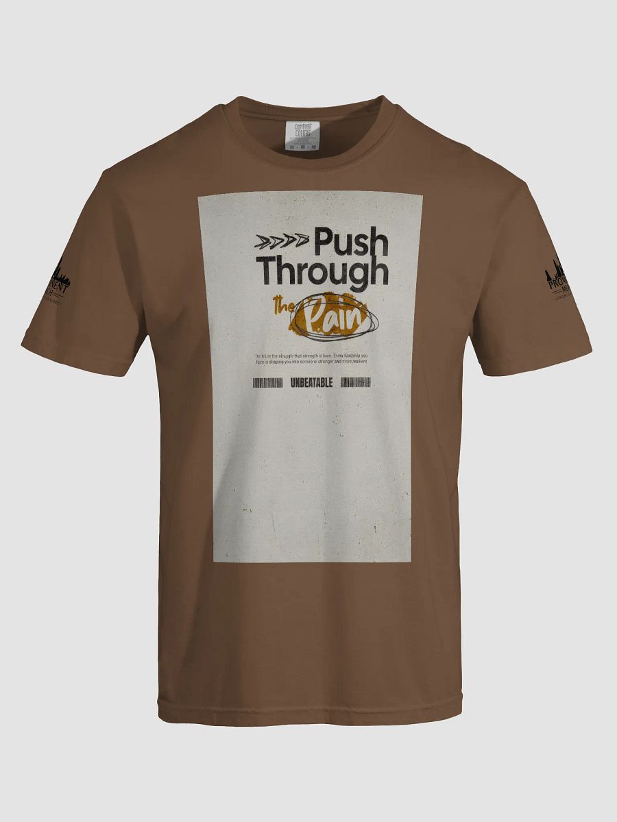 Push through the pain Unisex T-Shirt product image (15)