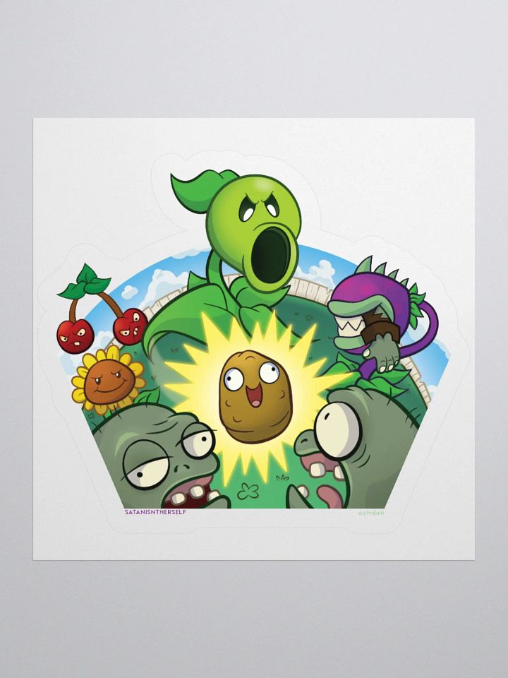 Wall Nut Warfare Sticker product image (3)