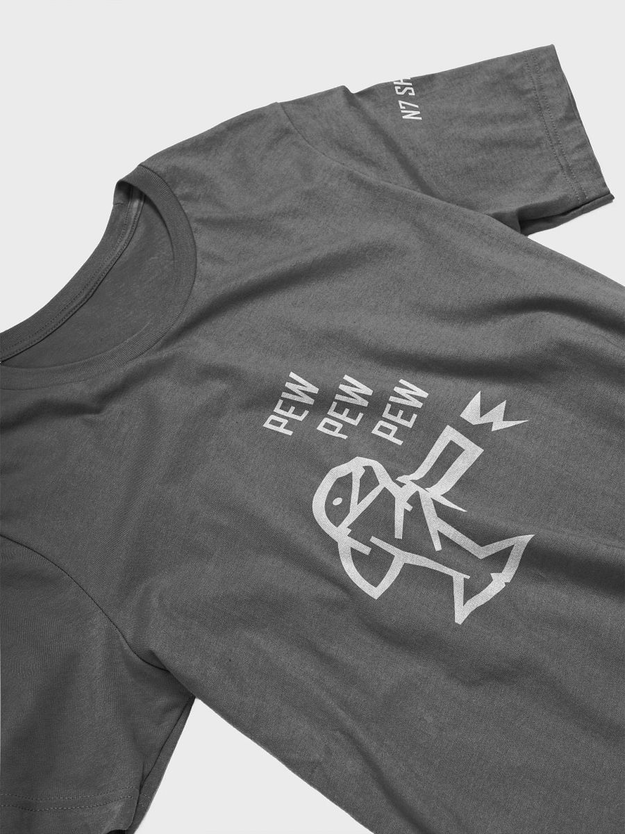 SHARK Pew Pew Pew Shirt (Gray) product image (3)
