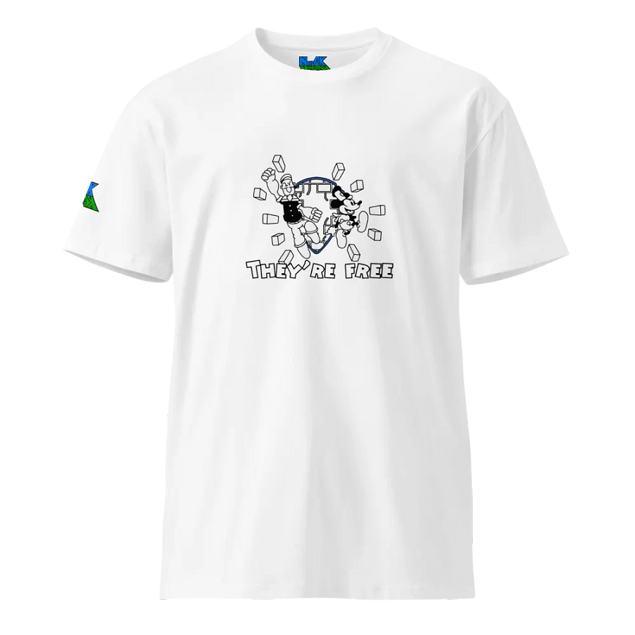 Mickey and Popeye Public Domain T-Shirt product image (1)