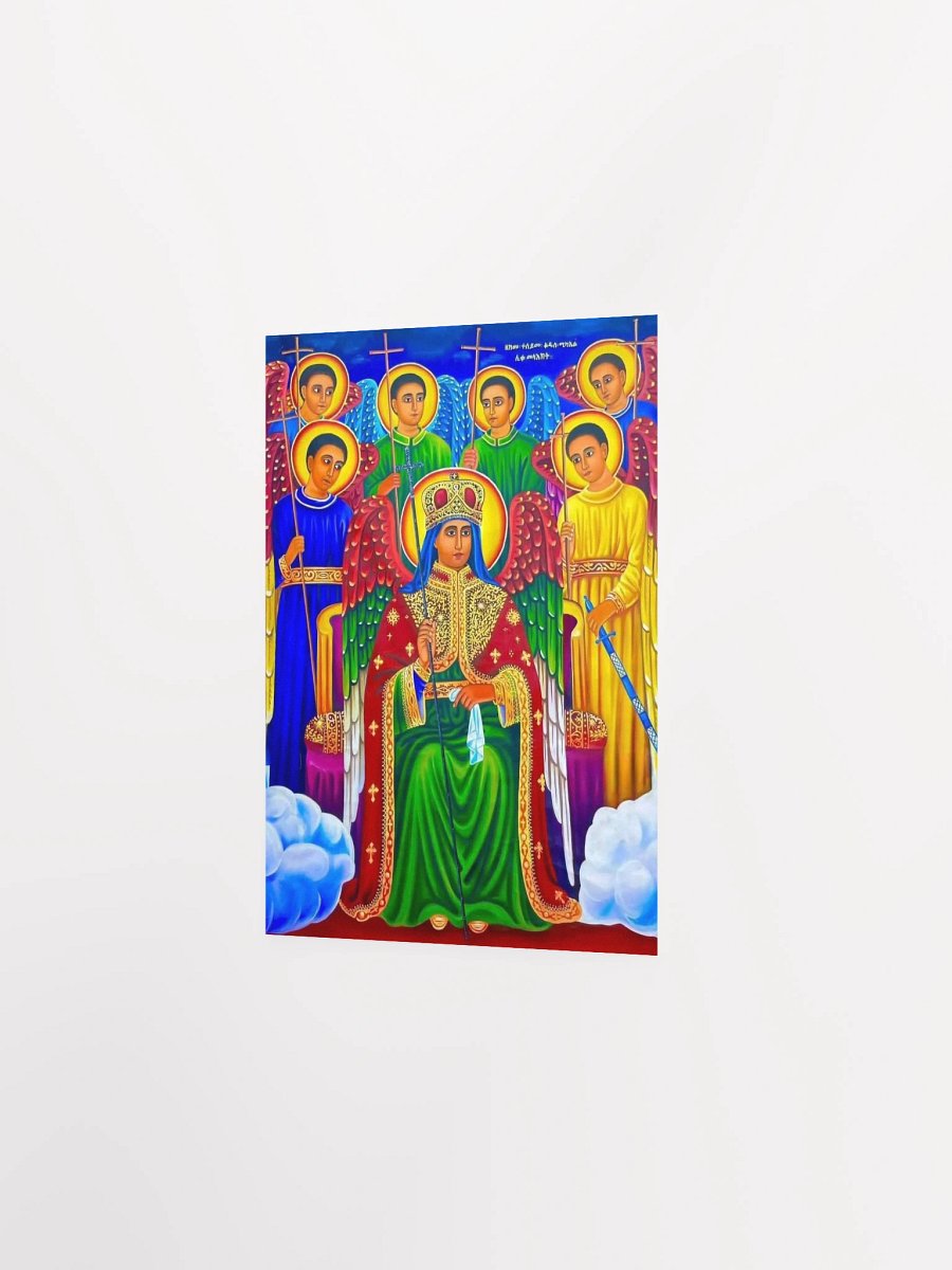 Saint Michael the Archangel Poster – Christian Wall Art, Spiritual Protection Decor-Poster product image (2)