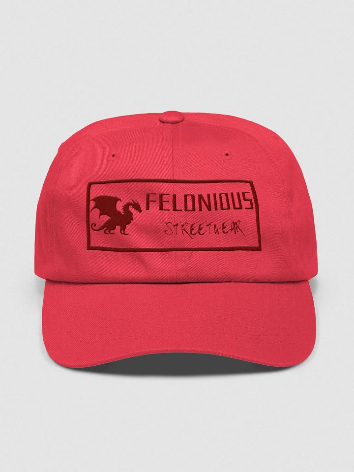Felonious Streetwear Dragons Blood Logo Dad Hat product image (1)