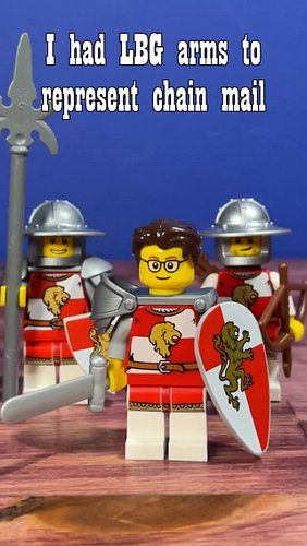 Is this the perfect Lion Knight? #lego #legocastle #legofigbarf #reels