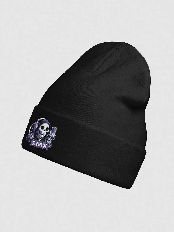 SMX Knit Beanie (Embroidered) product image (2)