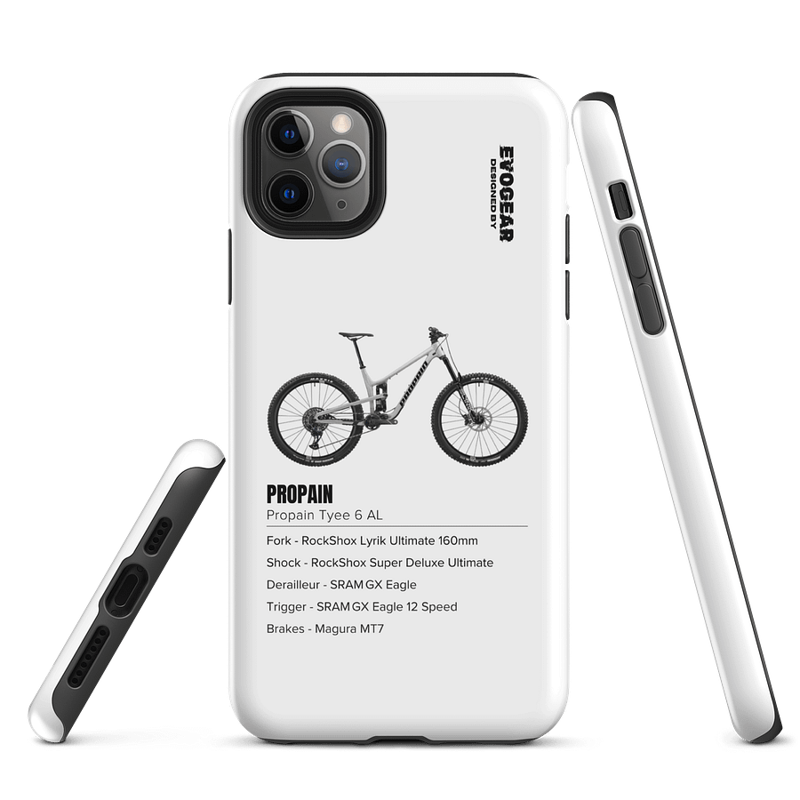 White Propain Tyee 6 AL iPhone Case product image (5)