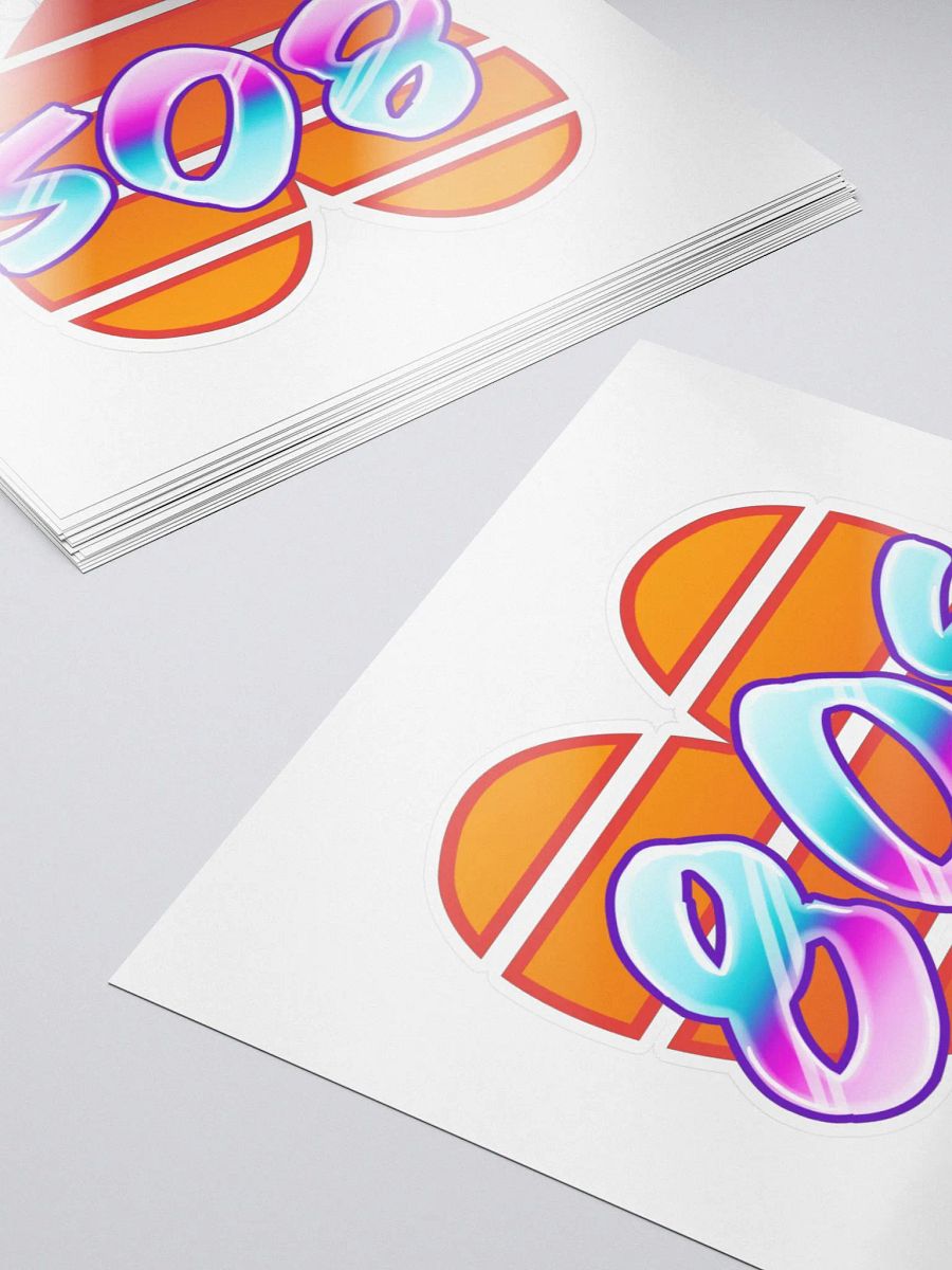 I Love the 80's Sticker product image (5)