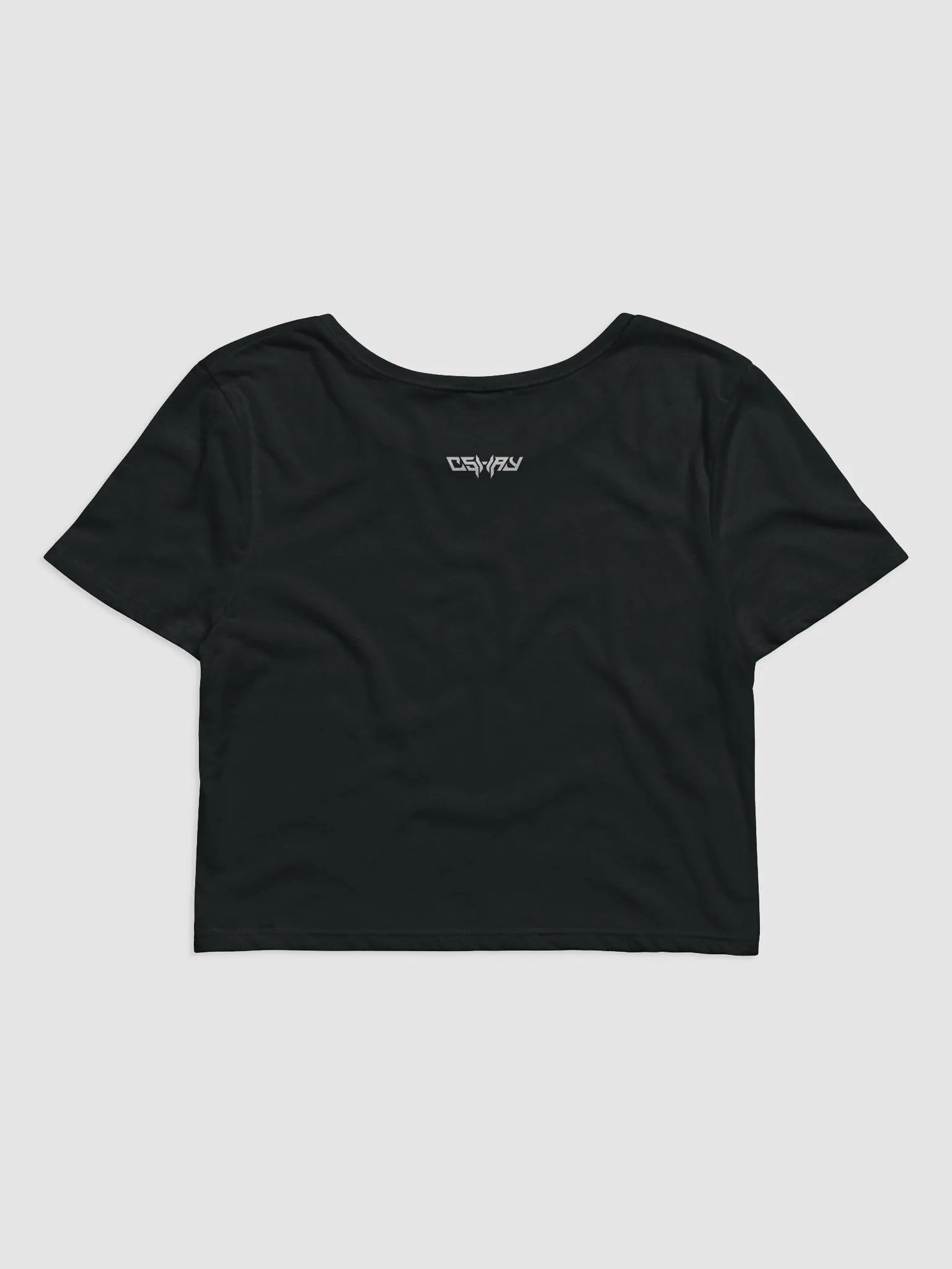 multi-color crop top with logo product image (5)