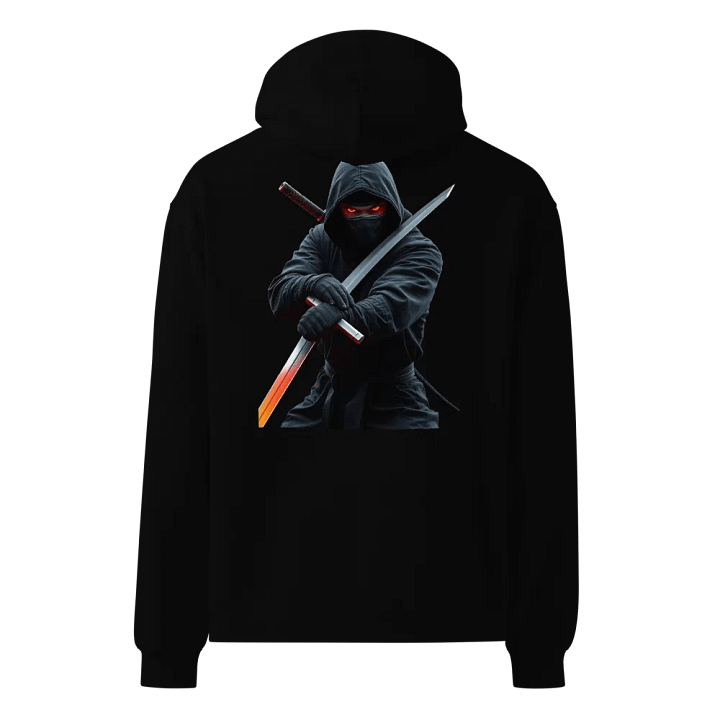 Angry Ninja printed hoodie product image (1)